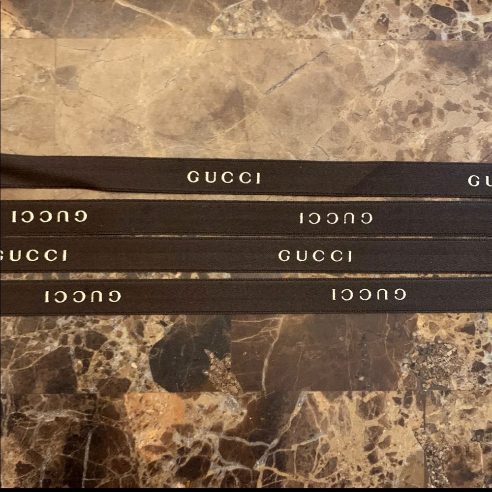 Gucci Ribbon Brown 3 Yards